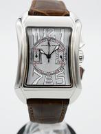 OFFICINA del TEMPO chronograaf horloge, Overige merken, Leer, Staal, Info@watchesonweb.com