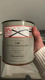 Lak - richmond green, Minder dan 5 liter, Ophalen of Verzenden, Nieuw, Lak
