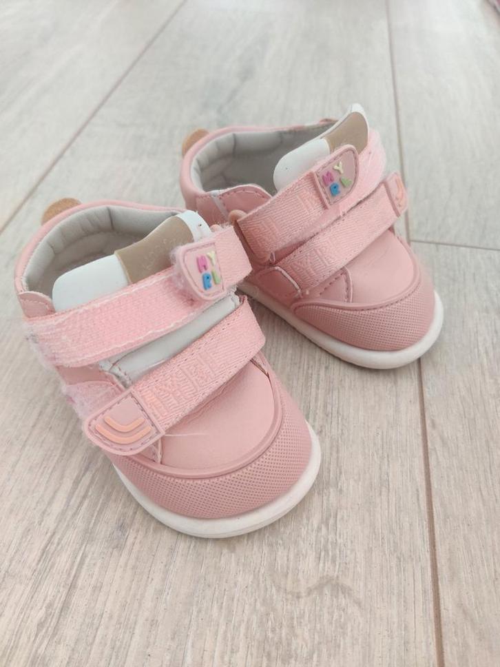 Mayoral Leren Loopschoenen Maat 18, Kinderen en Baby's, Babykleding | Schoentjes en Sokjes, Nieuw, Meisje, Schoentjes, Ophalen of Verzenden
