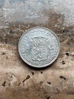 1 gulden 1929 Wilhelmina , mooie kwaliteit, Postzegels en Munten, Munten | Nederland, 1 gulden, Zilver, Ophalen of Verzenden, Koningin Wilhelmina