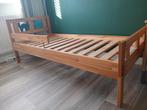Peuterbed massief grenen Ikea, Ophalen, Gebruikt, 140 tot 160 cm, 70 tot 85 cm