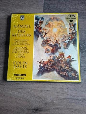 Vinylplaat LP Handel der Messias Colin Davis (3 LP'S) beschikbaar voor biedingen