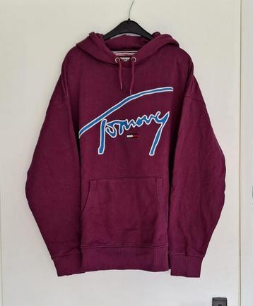 Trui Tommy Jeans paars maat M beschikbaar voor biedingen
