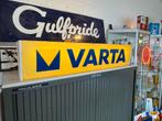 VARTA Accu oude garage reclame lichtbak, Ophalen, Gebruikt, ., Lichtbak of (neon) lamp