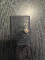 Secrid portemonee | Zwart miniwallet | Leder, Ophalen of Verzenden, Zo goed als nieuw, Zwart