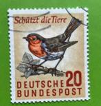 Vogels duitsland, Postzegels en Munten, Ophalen of Verzenden, Gestempeld, Dier of Natuur