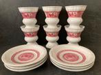 6 Rüdesheimer koffie bekers met schotel, Ophalen, Zo goed als nieuw, Overige stijlen, Kop(pen) en/of Schotel(s)