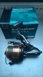 Shimano 6000d baitrunner, Watersport en Boten, Ophalen of Verzenden, Zo goed als nieuw, Molen