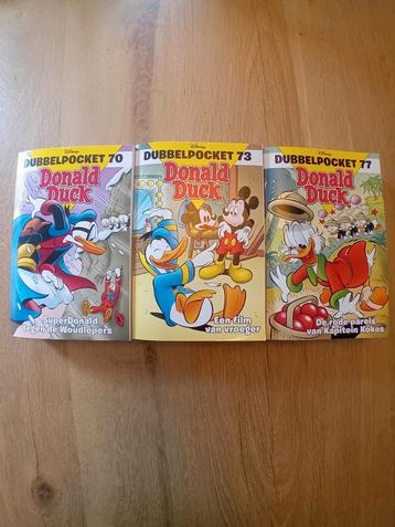 Donald Duck dubbel pocket 3 stuks beschikbaar voor biedingen