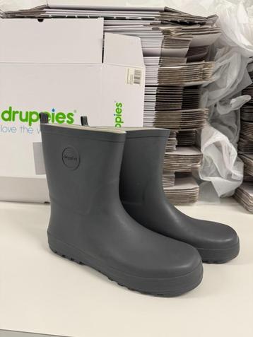 NIEUW: Druppies Regenlaarzen - Grijs - Maat 40 beschikbaar voor biedingen