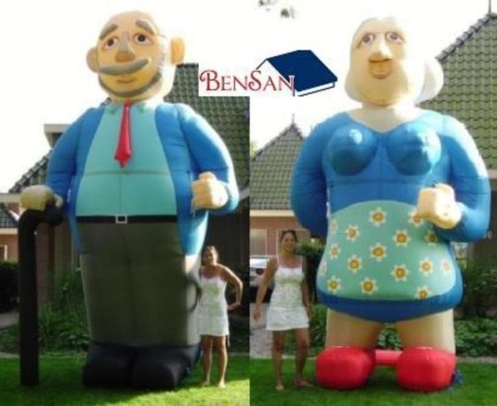 Sarah abraham 4.5 mtr huren huur bensan enter, Hobby en Vrije tijd, Feestartikelen | Verhuur, Zo goed als nieuw, Abraham of Sarah