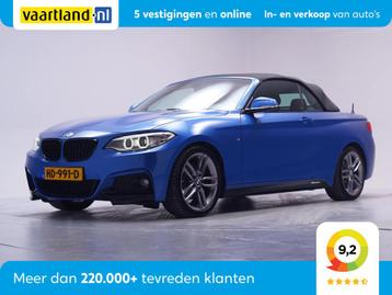 BMW 2 Serie Cabrio 220d M-Sport Automaat [ Leer Xenon Harman beschikbaar voor biedingen
