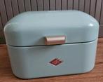 Wesco emaille broodtrommel mintgroen 26x14 cm, Ophalen of Verzenden