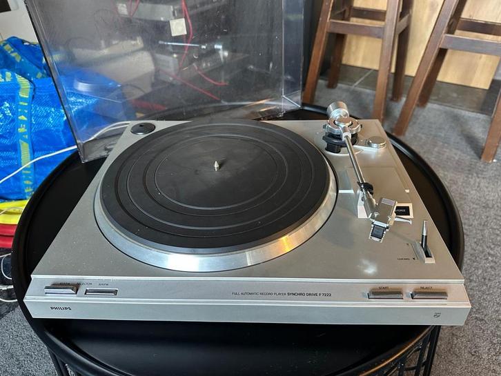 Philips F7222 Platenspeler, Audio, Tv en Foto, Platenspelers, Gebruikt, Platenspeler, Philips, Automatisch, Ophalen