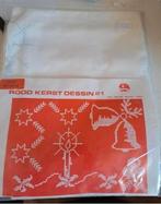 Nieuw Kerst tafelkleed om zelf te borduren / kruissteek, Hobby en Vrije tijd, Borduren en Borduurmachines, Ophalen of Verzenden