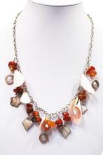 maak je outfit af met een gekleurde schelpen Ketting € 9,95, https://www.koningsieraden.nl, Verzenden, Paars, Nieuw