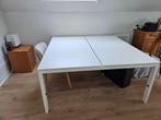 gispen duo werkplek 160x160, Huis en Inrichting, Bureaus, Ophalen, In hoogte verstelbaar, Zo goed als nieuw, Bureau