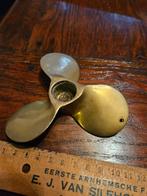 Scheepsschroef kandelaar koper, Ophalen of Verzenden, Koper of Brons