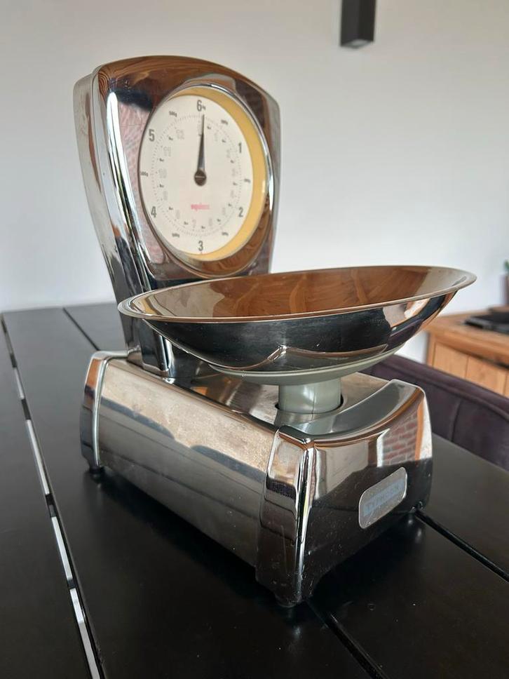Vintage Typhoon Weegschaal - Uniek Design, Antiek en Kunst, Antiek | Keukenbenodigdheden, Ophalen of Verzenden