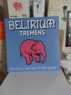 Delirium en averbode, Ophalen of Verzenden, Zo goed als nieuw, Reclamebord, Plaat of Schild, Overige merken
