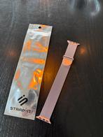 Nieuw: milanees bandje apple watch roze, Sieraden, Tassen en Uiterlijk, Horloges | Dames, Overige merken, Staal, Staal, Polshorloge