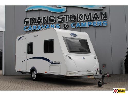 Caravelair Allegra 400 Luifel Fietsendrager, Caravans en Kamperen, Caravans, Bedrijf, tot en met 4, 750 - 1000 kg, Treinzit, Caravelair
