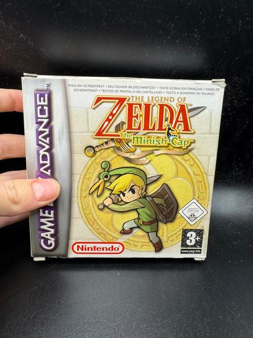 Gameboy advance zelda minish cap super net, Spelcomputers en Games, Games | Nintendo Game Boy, Zo goed als nieuw, 1 speler, Vanaf 3 jaar