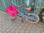 Spirit transport meisjes fiets roze met bijpassend krat, Ophalen, Zo goed als nieuw