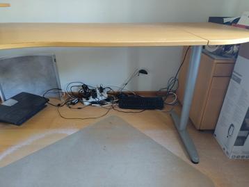 Ikea Galant beuken bureau - afbeelding 4