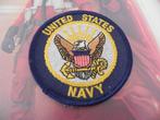 Strijk embleem United Statesl Navy., Ophalen of Verzenden, Marine, Amerika, Embleem of Badge