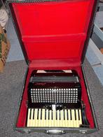 Mooie Paoloni accordeon – 5 registers en 72 bassen, Muziek en Instrumenten, Accordeons, Gebruikt, 72-bas, Toetsaccordeon, Met riemen