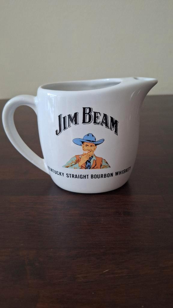 JIM BEAM water kan vintage whiskey kannetje bourbon 1970, Antiek en Kunst, Curiosa en Brocante, Ophalen of Verzenden