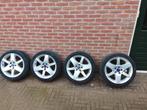 Set velgen saab 9-3 Aero (Alu 36) met all seasonbanden, Auto-onderdelen, Banden en Velgen, Ophalen, 215 mm, Velg(en), 17 inch