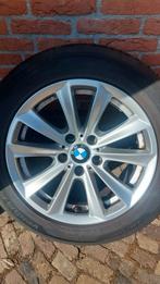 Originele BMW velgen met zomerbanden 225/55/ 17 inch, Ophalen, Gebruikt, Velg(en), 17 inch