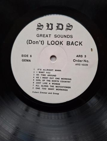 Bob Dylan- 3xlp bootleg Great Sounds (Don't) Look Back LP beschikbaar voor biedingen