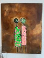 Schilderij 80x100cm - Acryl & Diverse Technieken, Ophalen