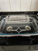 Serveerschaal met Rechaud - Oven & Magnetron Geschikt, Ophalen of Verzenden, Zo goed als nieuw