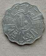 Irak, 10 fils 1938 nikkel, Ophalen of Verzenden, Midden-Oosten, Losse munt