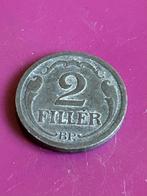 2 Filler 1943 Hongarije, Postzegels en Munten, Losse munt, Verzenden, Hongarije