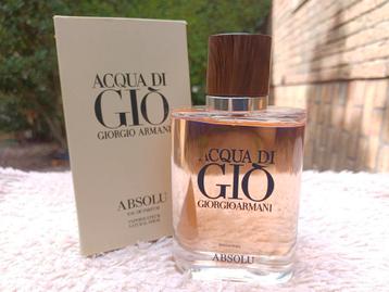 Giorgio Armani Acqua Di Gio Absolu 75ml Nieuw beschikbaar voor biedingen