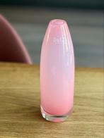 Roze vaas Dutz 23cm, Huis en Inrichting, Overige kleuren, Ophalen of Verzenden, Minder dan 50 cm, Glas