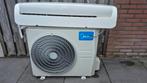 Midea spilt airco R32, Ophalen, Verwarmen, Zo goed als nieuw, Afstandsbediening