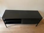 Zwart Aluminium TV Meubel, Huis en Inrichting, Kasten | Televisiemeubels, Ophalen, Gebruikt, 100 tot 150 cm, Minder dan 100 cm