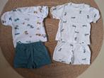 Pyjama's met korte mouw - mt 74, Nacht- of Onderkleding, Jongetje of Meisje, Ophalen of Verzenden, Zo goed als nieuw