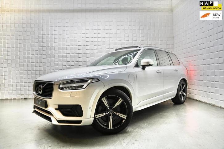 Volvo XC90 2.0 T8 Twin Engine AWD R DESIGN PANO 7 ZITS CAM, Auto's, Volvo, Bedrijf, Te koop, XC90, 4x4, ABS, Achteruitrijcamera