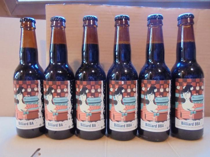 Frontaal Billiard BA en BBA oude barrel aged bieren, Verzamelen, Biermerken, Nieuw, Flesje(s), Overige merken, Ophalen of Verzenden