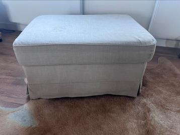 Beige hocker Ektorp IKEA