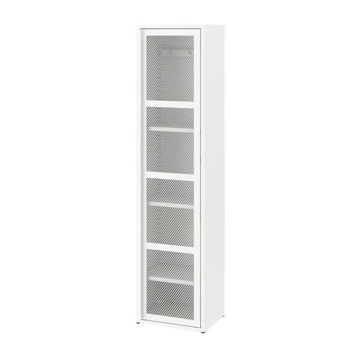 Ikea Ivar kast in metaal met gaas (metal cabinet with mesh), Huis en Inrichting, Kasten | Stellingkasten, Zo goed als nieuw, Ophalen