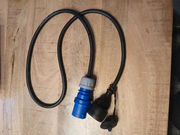 Zgan Sirox IP44 caravanstekker 1 meter. beschikbaar voor biedingen