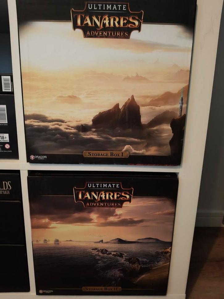 Tanares adventures - ultimate painted Kickstarter + 5E, Hobby en Vrije tijd, Gezelschapsspellen | Bordspellen, Nieuw, Drie of vier spelers